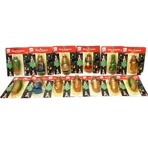 13 Vintage Christmas Glass Ornament Light Covers